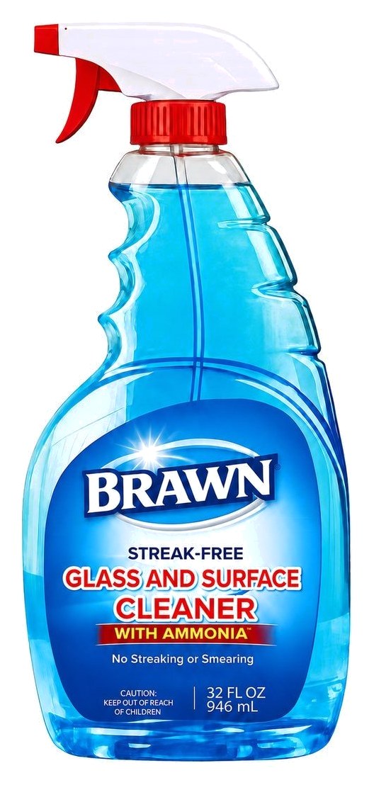 Glass & Surface Cleaner with Ammonia — 32 fl oz